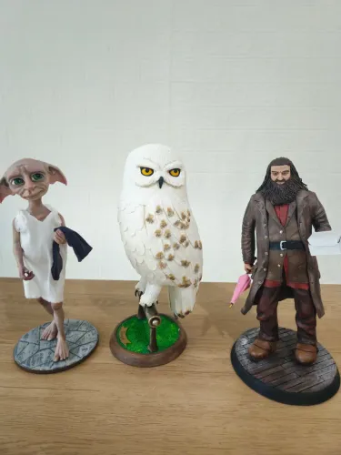 Harry Potter: Dobby, Hedwig e Rubeus Hagrid