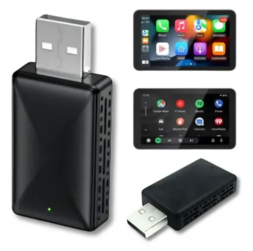 Adaptador Carplay Android Sem Fio 2x1, Conversor Automático