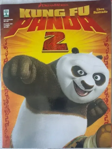 Álbum - Kung Fu Panda 2 - Ed.Abril - 2016 - Completo