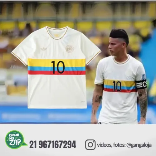 Camisa Seleção da Colômbia James Rodriguez