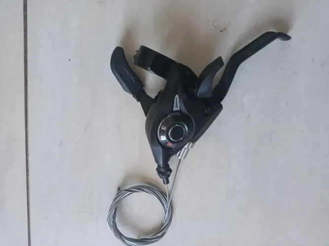 Freio mecanico da frente + marcha com o cabo!!