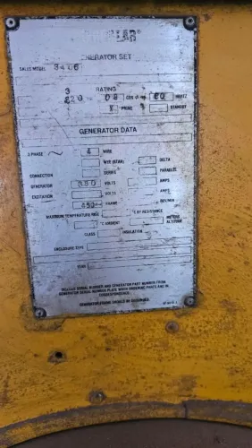 Grupo Gerador Caterpillar 450 KVA