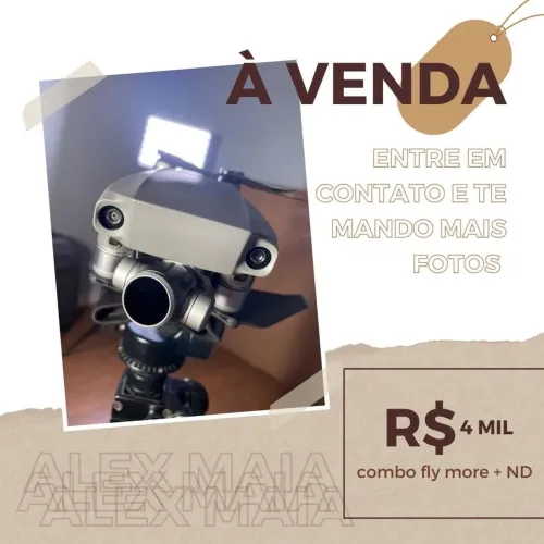 Drone DJI a venda - Combo Fly More + ND