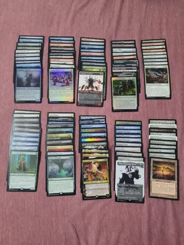 Lote 100 Cartas MTG semialeatórias (1rara 5 incomuns 94 comuns)