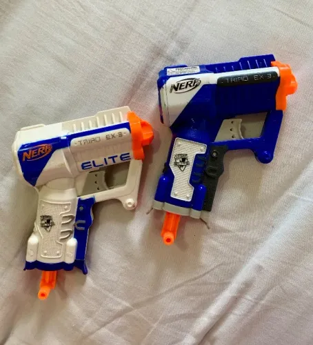 NERF TRIAO EX-3 (usadas)
