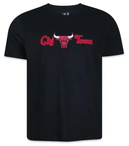 Camiseta Original New Era Core Chicago Bulls NBA - Tamanho M