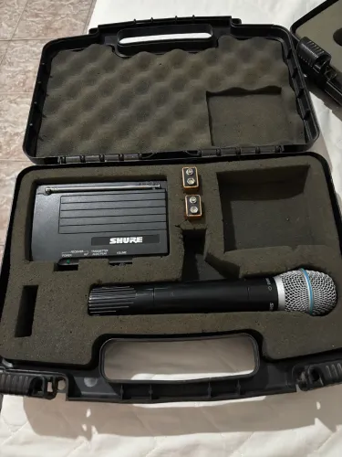 Shure sm58 sem fio 