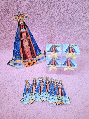 Lembrancinha Nossa Senhora Aparecida, pra festa de aniversário