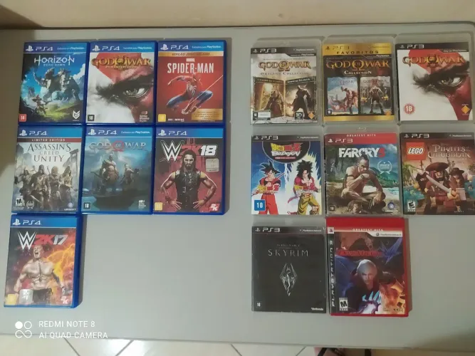 Lote de Jogos PS3 e PS4 (leia a descrição)