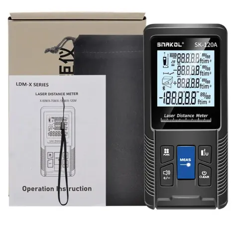Trena Laser Digital De Alta Precisão Profissional 40m