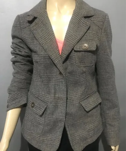 Blazer xadrez vintage