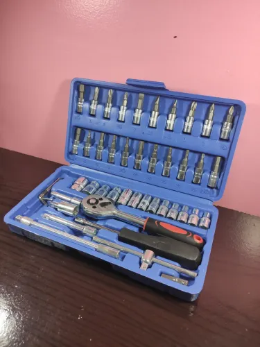 Kit Ferramentas 46 Peças (Produto Novo a Pronta Entrega)