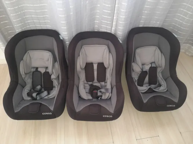 3 Cadeirinhas Cosco para Bebê
