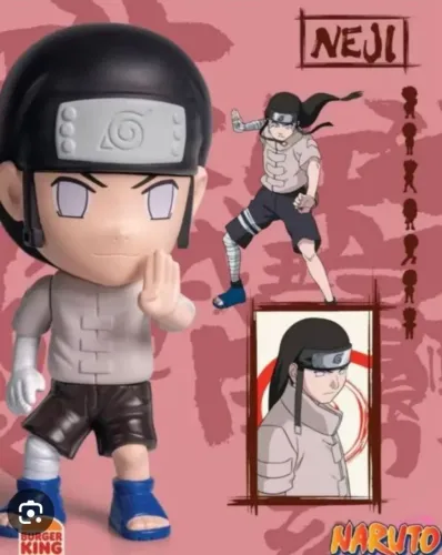 Neji hyuga - colecao Naruto burguer king