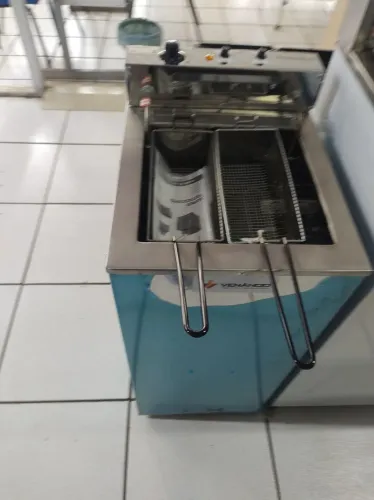 Fritadeira água e óleo elétrica 18L