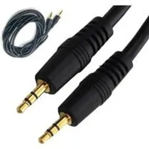 Cabo Auxiliar 3M Celular Mp3/4 Som P2 X P2 Macho Estéreo