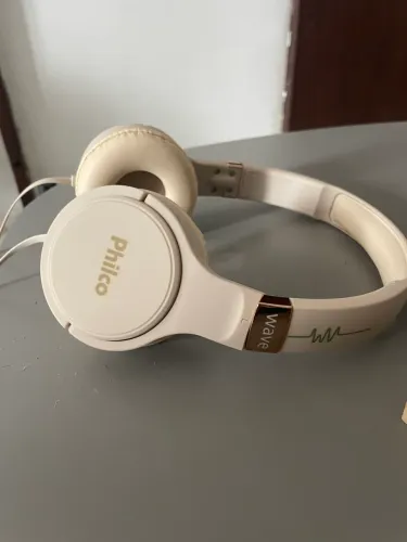 Fone de ouvido Philco com fio, novo! 