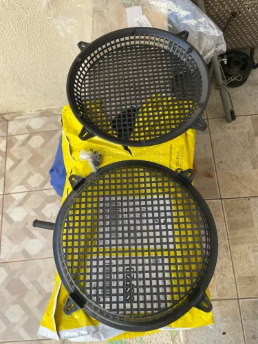 Par de tela de proteção para auto falante de 12 polegadas 