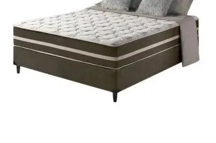 Cama box casal novo hoje