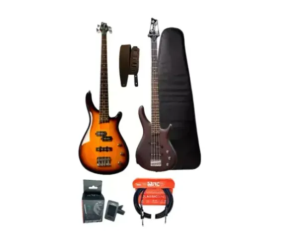 Contra Baixo 4 Cordas Condor Xb12 Ativo + Kit Completo - DIA DOS PAIS