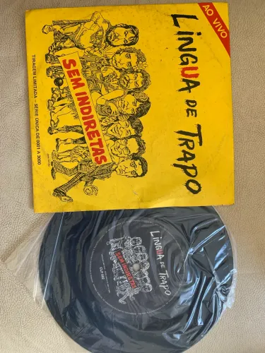 disco vinil compacto língua de trapo 1984