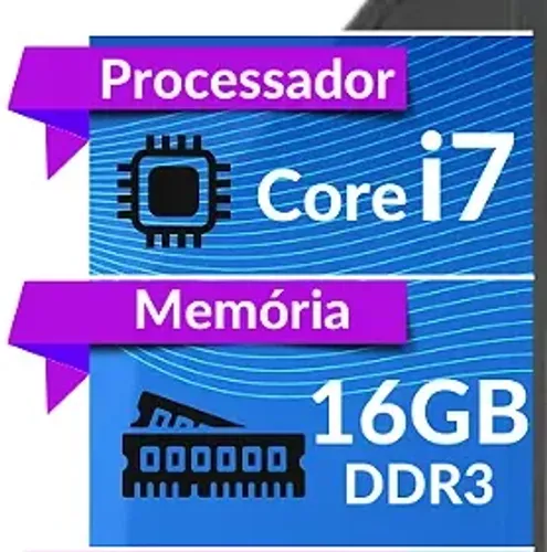 Computador Intel i7 memoria 16gb hd ssd promoção formatado windows novo completo gabinete