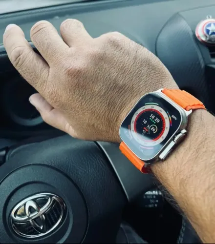 Relógio Smartwatch Ultra Lançamento (Várias Funções) Novo - Garantia