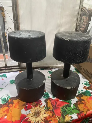 Halteres caseiros 4kg
