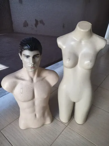 Manequins de exposição - Masculino e Feminino