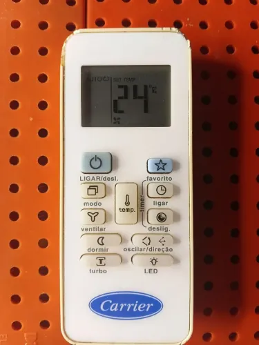 Controle Carrier RG52B/BGE USADO LER DISCRIÇÃO 