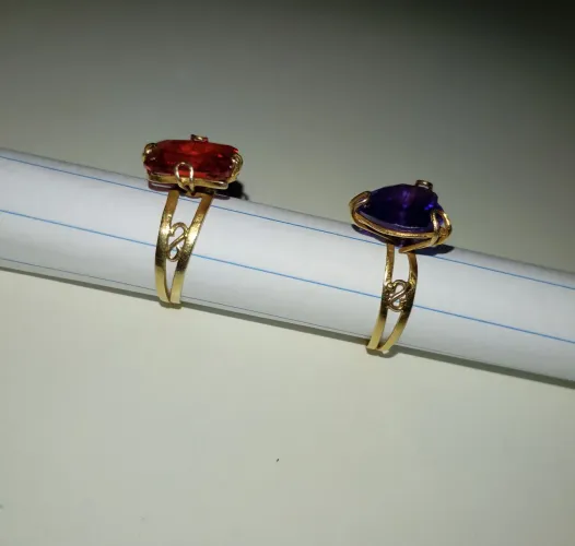 Jóias em prata banhadas a ouro