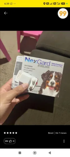 Nexgard pulgas e carrapato 
