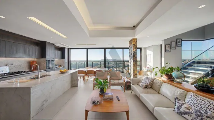 Apartamento Duplex com 3 suítes à venda por R$ 4.000.000 - Edifício Cathedral - Itapetinin