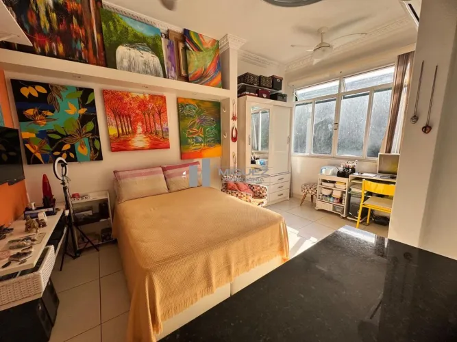 APARTAMENTO TIPO ESTÚDIO TODO MODERNIZADO PRÓXIMO A PRAÇA SÃENS PENA