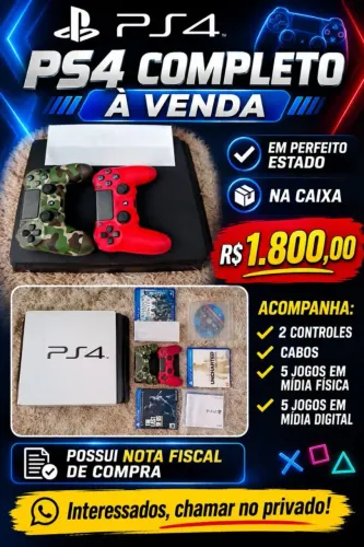 Vídeo game PS4 