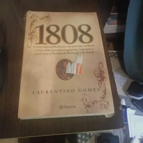 Livro 1808 - Laurentino Gomes - Plastificado