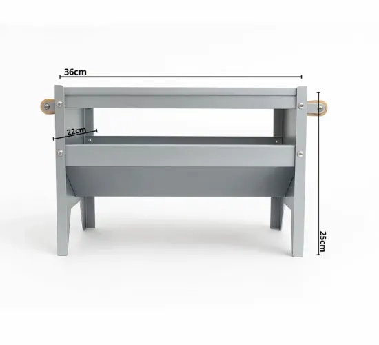 Churrasqueira portátil de  aço inoxidável 