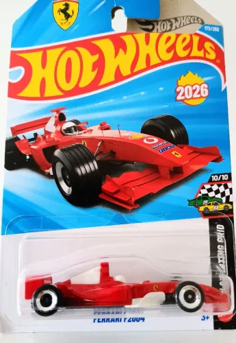Hot Wheels - Ferrari F2004 [coleção HW Starting Grid] 2026
