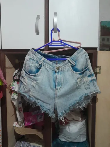 Short jeans feminino