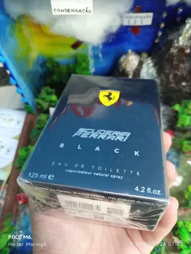 Perfume Scuderia eua de toilette Ferrari Black 125ml