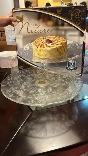 Boleira de vidro 