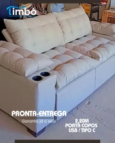 Sofá projetado