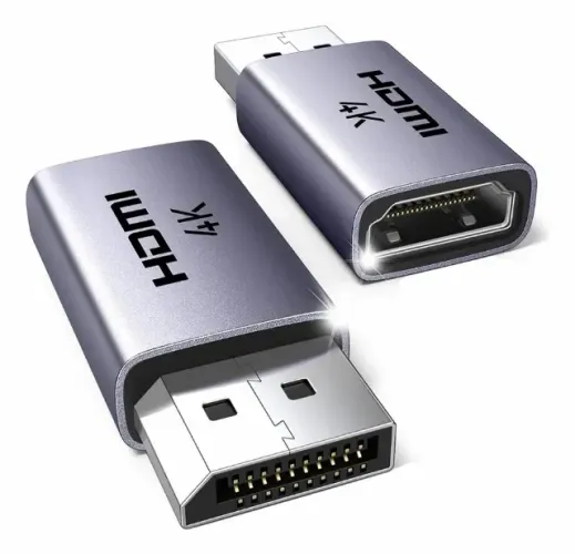 DisplayPort para HDMI UGREEN - 4K 30Hz e 1080p 120Hz - Vídeo e Áudio - Blindado