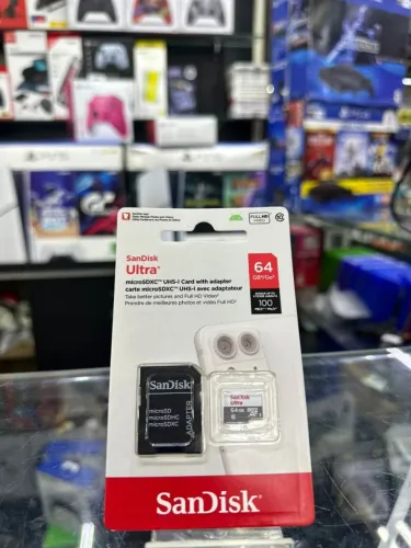 CARTÃO DE MEMORIA SANDISK ULTRA 64 GB
