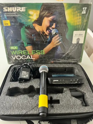 Microfone shure blx beta 58a