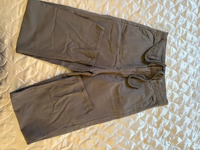 Calça sarja cinza menino 