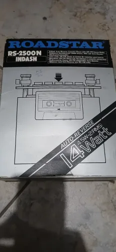 Rádio para carro Roadstar RS-2500 N novo estoque antigo