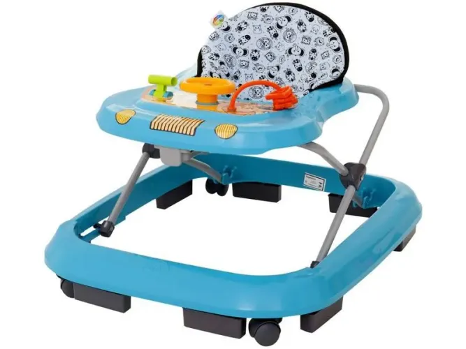 Andador infantil musical com regulagem