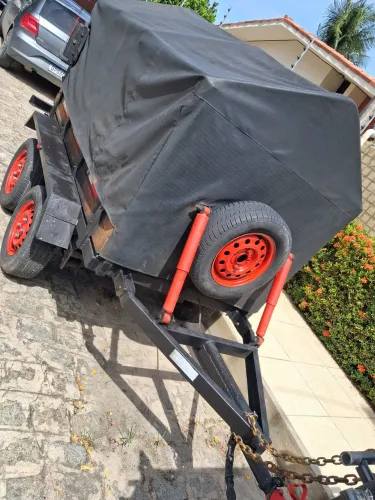 Carrocinha 2 eixos 