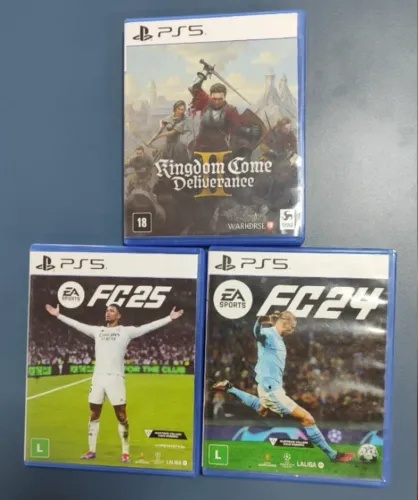 Jogos PS5 - kingdom come/FIFA